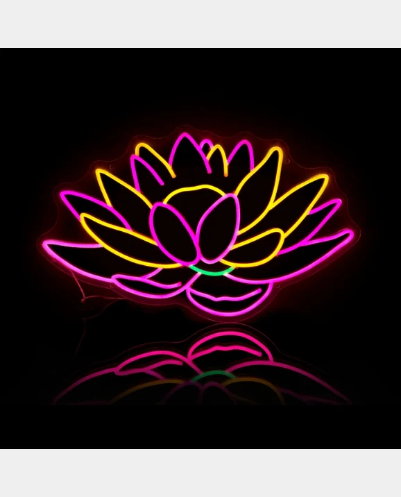 Chila Burman Limited Edition LED Neon Lotus