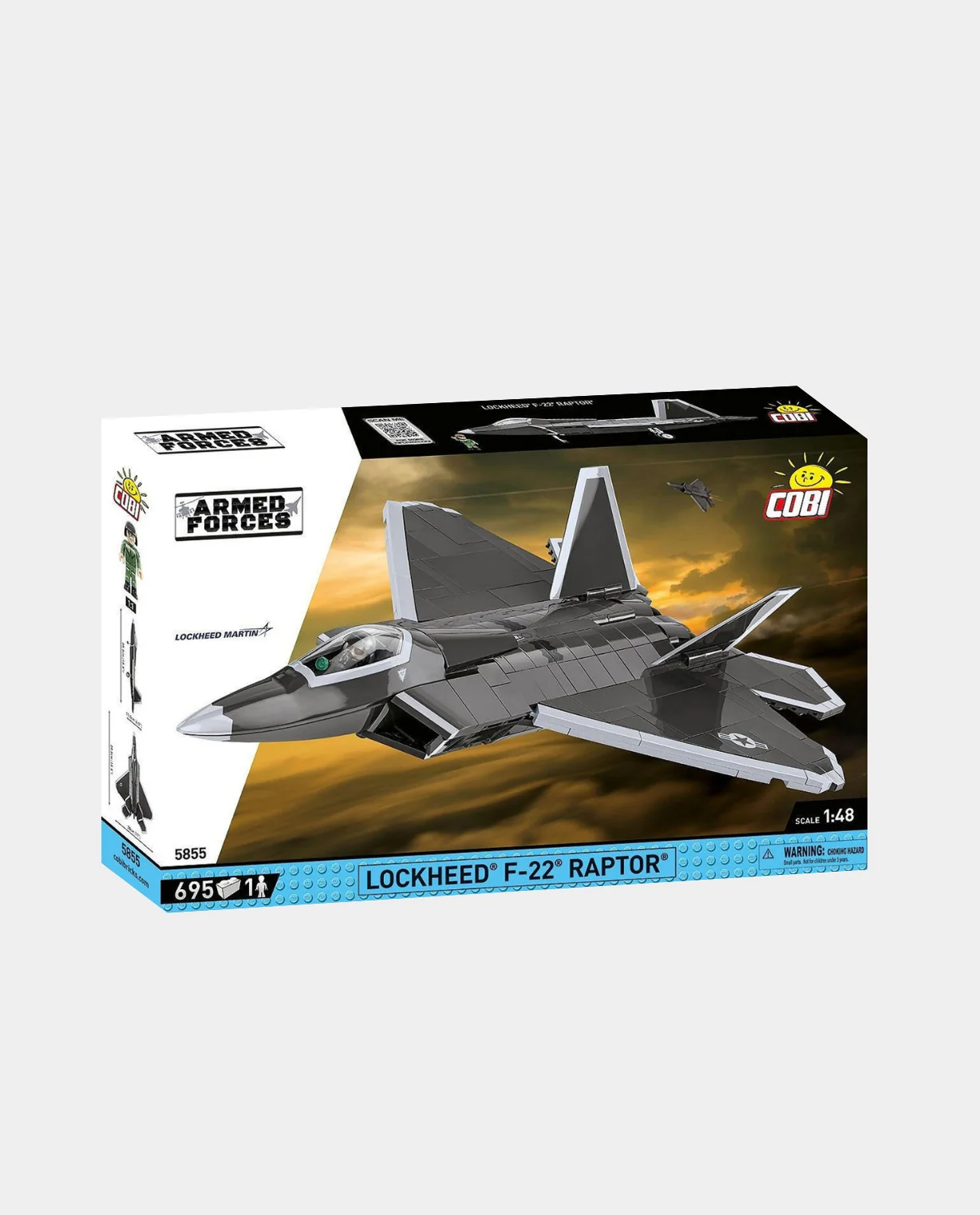 COBI Lockheed F-22 Raptor Brick Set
