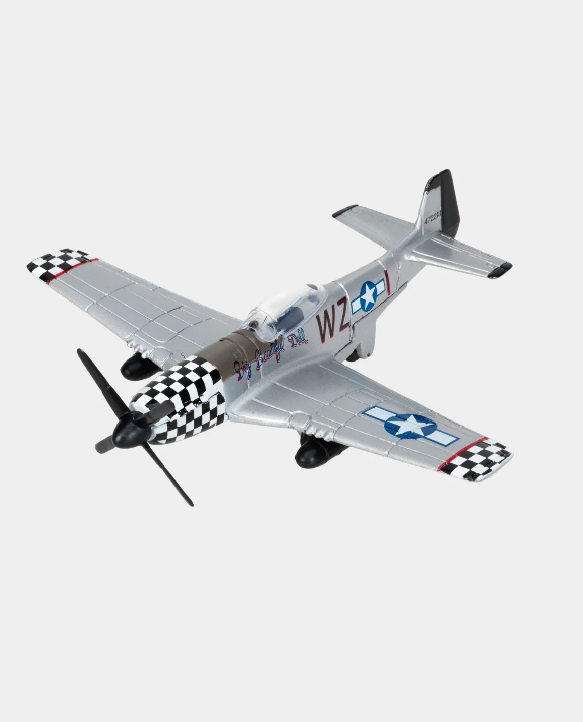 Diecast P51 Mustang Model