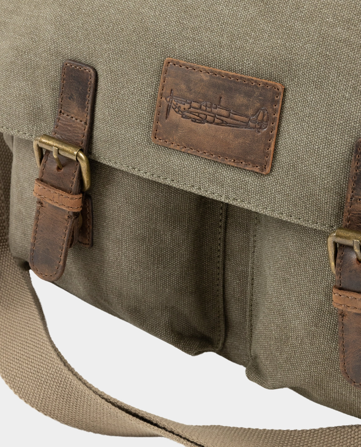 Spitfire Canvas Messenger Bag - Image 4