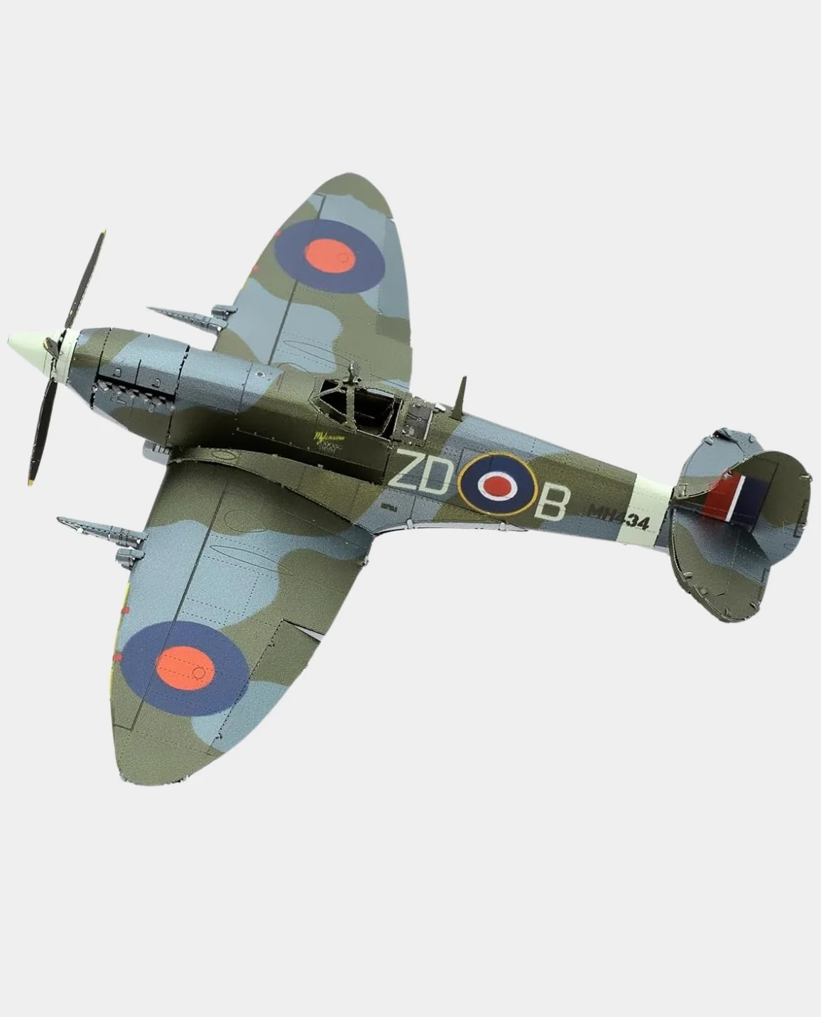 Metal Earth Supermarine Spitfire Full Colour Model Kit - Image 2