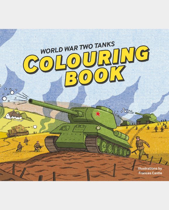 World War Two Tanks Colouring Book